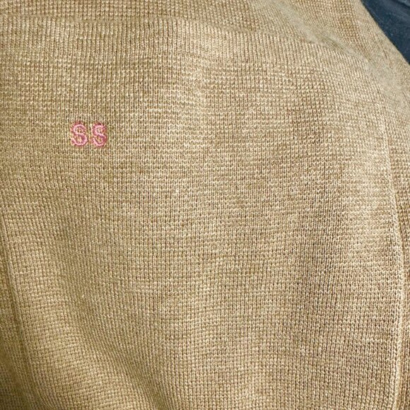 J. Crew Juliet Collarless Sweater-Blazer Size Small in Heather Khaki - Picture 4 of 4